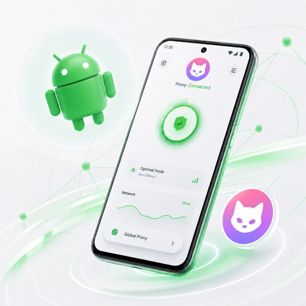 Clash官方网站冷色安全科技视觉
